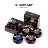 CHAEMACY 6 colori glitter ottico camaleonte polvere ombretto lunga durata facile da indossare ombretto per donne trucco cosmetico 240124