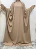 Roupas étnicas Eid Party Oração Vestuário Vestido Mulheres 2024 Ramadan Muçulmano Cobertura Completa Jilbab Abaya Niqab Long Khimar Islam Vestidos Musulman