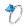 Designer David Yuman Jewelry Xx Similar Ring Popular 8mm Twisted Thread Ring