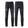 mens designer jeans AMlRl jeans high quality fashion mens jeans cool style luxury designer denim pant distressed ripped biker black blue jean slim fit motorcycle