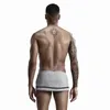 Vêtements de nuit pour hommes Jeunesse Confortable Pantalon à la maison pour hommes Funny Split Bottom Shorts Vêtements de nuit Sous-vêtements Gay Sexy Pahama Culotte Hombre Trunk