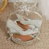 Hochzeit Bankett Perle Strass High Heels frauen Schuhe Luxus Zapatos De Mujer Dünne Ferse Bogen Mary Jane Schuhe Pumpen 240118