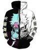 Andra Apparel Anime New Hoodie 3D Digital Printed Spell Battle Baseball Jersey