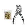 Tang 5mm Eyelets Installation Tool Leverage Pliers Metal Stomatal Rivet Leather Belt Hole Punch Plier Watchband Strap leathercraft