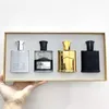 Designer perfume 30ml conjunto 4pcs flor bom cheiro muito tempo deixando unisex spray corporal de alta qualidade navio rápido