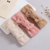 Hair Accessoires Band Baby Bowknot Nylon Elastizität Kopfbedeckung Lamm Fleece Stirnband Baby winddicht warm warmer Winter Kinder