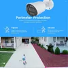 Ultra H.265 Poe IP Camera Xmeye App Ai Human Face Detection with Audio Outdoor Surveillance