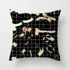 Modern Minimalist Black and White Classic Style Pillow Cover Home Soffa Cushion Cushion Cover Wholesale