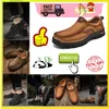 Wandelschoenen Casual platform plat Luxe leren schoenen echt leren oversized loafers voor heren Antislip slijtvast leer Trainingssneakers