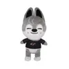 Animaux en peluche lapin ours jouets en peluche 20 cm enfants errants en peluche loup dessin animé peluche peluche poupée Kawaii compagnon pour enfants adultes fans