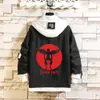 Anime Death New Note Kurtka Kostium dżinsy Halloween Czarny Yagami Light Cosplay Denim Fashion Autumn Spring Hooded Empear Casual Fashion 766