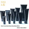 10ml 30g 50ml 60ml 80g 100ml 200ml Black Plastic Soft Bottle Cosmetic Facial Cleanser Cream Squeeze Tube Empty Lotion Containers T307x