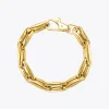 Armreif ENFASHION Heavy Goth Maschine Armband für Frauen Gold Farbe Chunky Armbänder Modeschmuck 2021 Edelstahl Pulseras B2239