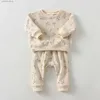 衣類セット0〜3歳新生児服セット2PCSカジュアルコットン長袖恐竜