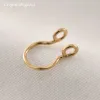 Rings Gold Filled Fake Nose Ring 925 Silver Fake Piercing Jewelry Nose Ring Handmade Tiny Septum Hoop Boho Women Jewelry Nose Ring