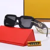 Designer-Sonnenbrillen Damen Designer F Square Retro Herren-Sonnenbrille Outdoor Strandurlaub für Damen Herren-Sonnenbrille