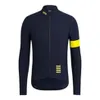 Rapha Pro Team Spring Autum Men's Cycling Long Sleeves Jersey Road Racing koszulki jeżdżące na rowerach oddychające na zewnątrz Sport195b