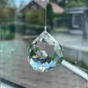 Lustre en cristal 20 pièces, cristaux clairs en forme de larme, boule de verre, prisme brillant, attrape-soleil, accessoires pendentifs DIY 20/30/40cm