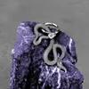 Dingle örhängen skandinavisk viking djur vintage kreativ skiva orm rostfritt stål droppe mäns smycken gåvor grossist