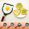 Casseroles DIY Mini Petit-déjeuner Omelette Pan Moule Maison Creative Dessin Animé Modèle Cuisine Outils Antiadhésif Friture Pancake Maker XPY