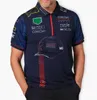 New Season Cycle Racing Clothes F1 Formula One Lapel T-shirt New Summer Team Polo Suit Same Give Away Hat Num 1 11 Logo