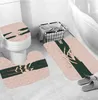 New Dedicated Bathroom Non-Slip Mat Foot Pedal Toilet Mat Decorative Cover Striped Picture