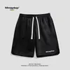 Shorts masculinos de tecido de camurça premium ideais para casais e ocasiões casuais Shorts de grife masculino e feminino verão casual street wear maiô de secagem rápida