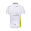 Camisetas para hombres 2019 Barato Short Seve Ciclismo Jersey Kit Impresión digital Sublimación Cyc Top Poliéster en blanco Ciclista profesional Bike WearH24129