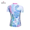 T-shirts pour hommes Maillot de cyclisme blanc pour femme Short Seve Tops Pro Team Bicyc Vêtements Maillot personnalisé Vélo Summer Sportswear Quick Dry ShirtH24129