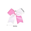 Haarschmuck 20 Stück/8 zweifarbige große Cheer Bows Pferdeschwanzhalter handgefertigt für Teenager-Mädchen Softball Cheerleader Sport Bow Drop Deli Otroa