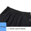 Herenshorts MINISO Heren korte sportbroeken Ijsschoen Korte ogen Heren Training Workout Hardlopen Basketbalkleding