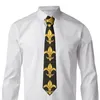 Gravatas borboletas clássicas gravatas masculinas para festa de casamento negócios adulto pescoço casual ouro flor de lis