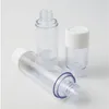 20 x 15ml 30ml 50ml portable Airless Pump Bottle 1 oz Refillable Cosmetic Container PP Packaging Ibrwb