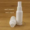 30pcs/Lot Promotion 50ml Plastic Spray Bottle White PET Atomizer Women Cosmetic 5/3OZ Container Perfume Refillable Packaging Lpwda