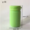 50 st 80 g 120 Pink Green Blue Orange Plastic Tearing Pill Bottle Flip Lid Candy Packaging Gratis frakt PXips