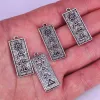 charms 50pcs 10*24 mm adventure travel mountains sun ancient silver color charms for DIY women man Accessories