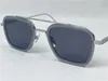 Novos óculos de sol de design de moda 006 quadros quadrados vintage popula estilo UV 400 Proteção Eyewear ao ar livre com estojo