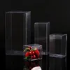 Hediye Sargısı 50 100pcs Clear Pvc Yastık Kutusu ŞEKİL HEDİYLERİ Şeffaf Şeker Ambalaj Oyuncak Araç Ekran Depolama Dekorasyonu183D