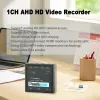 Mini 1ch DVR Video Recorder HDMI Ausgabe 1080p HD DVR Echtzeit Vorschau DMA122 DVR für AHD TVI-Kameras Audio- und Videoaufzeichnungen