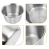 Dinnerware Sets Vegetable Storage Pot Salad Mixing Bowl Stainless Steel Canteen Soup
