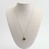 2024 Designer Kendrascott Jewelry Bijoux KS Série Kacey Geometric Pendant Tiger Eye Stone Abalone Shell Collier Clavicule Clavicule Chaîne de banlieue Collier