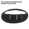 Interior Accessories Rearview Pad Sealing Mirror Base Rubber Car Ring Black For BMW MINI R55 R56 R57 Left