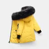 2024 para baixo casaco crianças designer para baixo casaco de inverno jaqueta menino menina bebê outerwear jaquetas com emblema grosso quente outwear casacos crianças parkas moda clássico 120-170