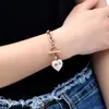 Bangle Charm Women Keepsake Urn Bracelet Heart Memorial Cremation Ashes Jewelry Stainless Steel Openable Chain