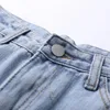 Jeans da donna pantaloncini con foro sottile pantaloni estivi sexy a vita alta da donna denim con tasche spiaggia per Ropa De Mujer da donna raffinata