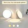 Plafonniers LED modernes lampes rondes pour salon chambre salle de bain salle à manger cuisine lumière décor à la maison luminaires