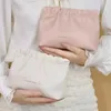 Förvaringspåsar kosmetisk arrangör Stylish faux lädersmink för kvinnor vattentät resväska med -stil läppstift