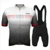 Survêtements pour hommes Raudax 2024 Fluorescence Short Seve Jersey Ropa Ciclismo Hombre Été Cyclisme Vêtements Triathlon Cuissard Costume Vélo UniformeH24130