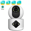 Câmera wi-fi sem fio monitor de bebê AI rastreamento de vigilância por vídeo Mini CCTV interno segurança ICSEE APP