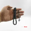 Bracelets Tasbih hématite naturelle 2020 nouveau style misbaha perles de prière musulmanes chapelet en pierre islamique bracelet cadeaux pour EID Adha bijoux arabes